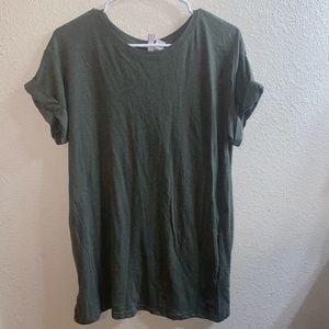 H&M - Green Tshirt Dress S